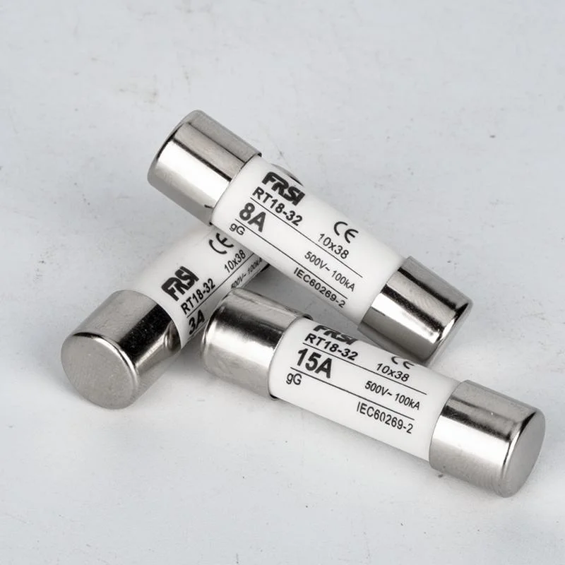 Rt18-32 10X38 10*38 Ceramic Porcelain Cylindrical Fuse Link