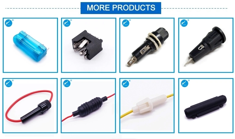 Cylindrical Fuse Block Blade Mini PCB Mount Fuse Holder